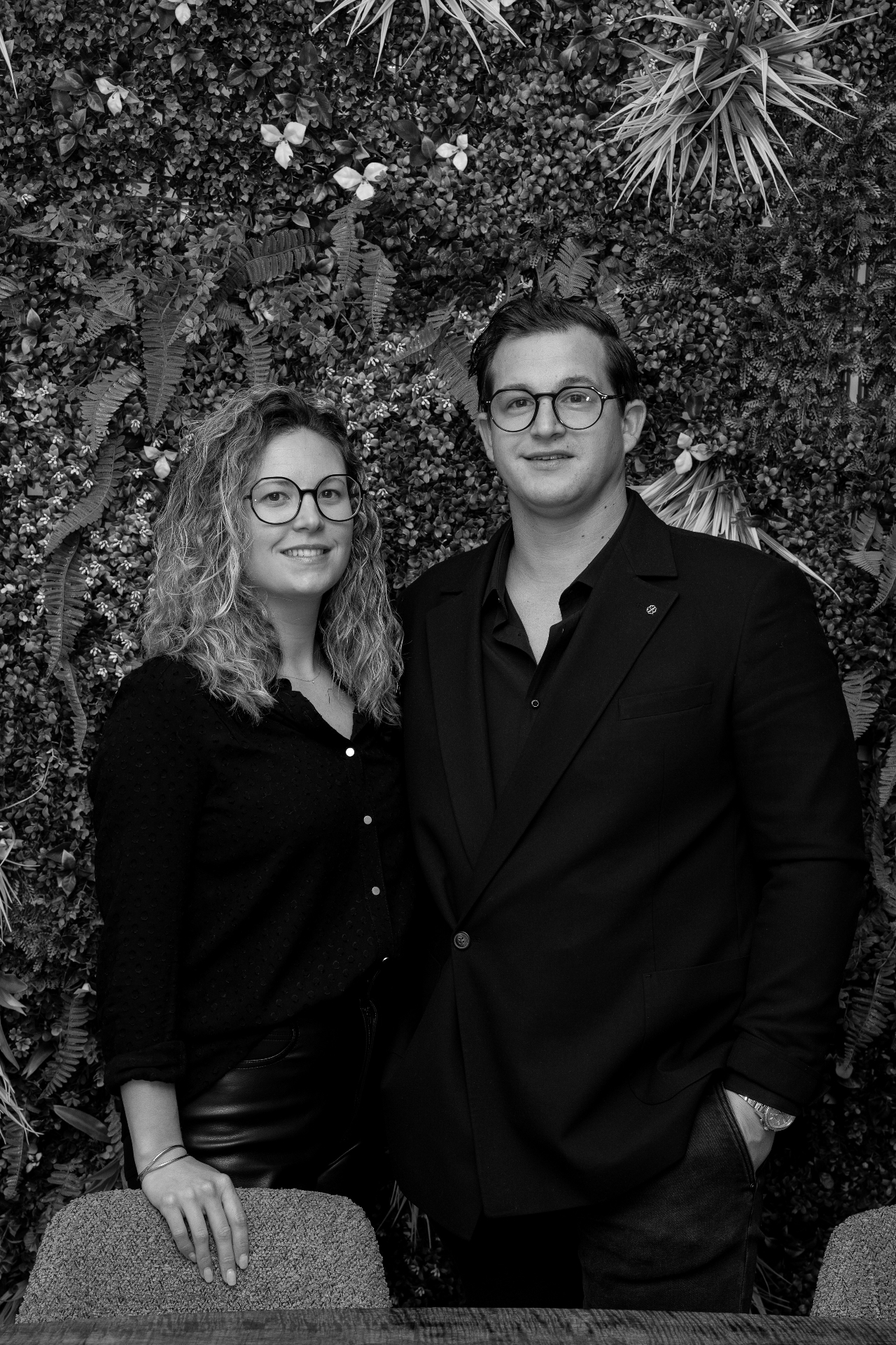 Aurélien et Mathilde, fondateurs de Monsieur le Blanchisseur